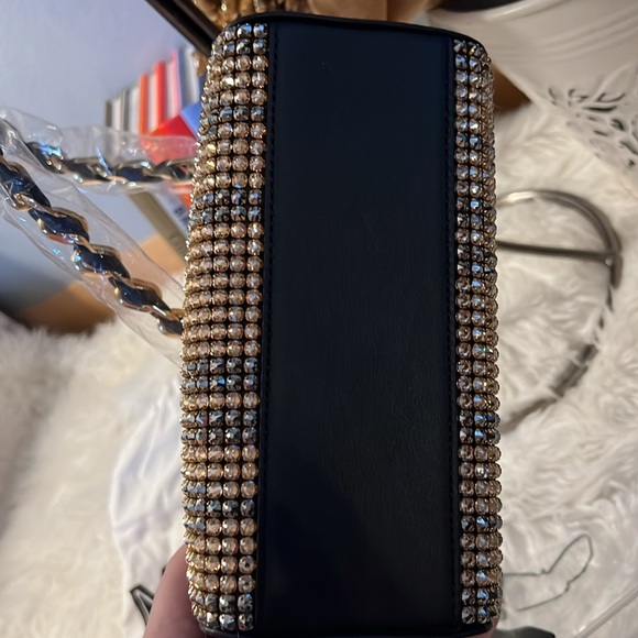 MCM BOSTON BAG IN CRYSTAL VISETOS IN BROWN - Picture 5 of 8